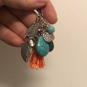 Long Silver Necklace